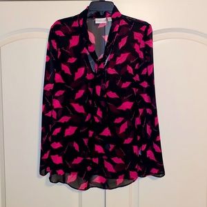 Bisou Bisou Lip Blouse